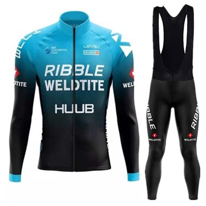 Winter, Fleece Cycling Suit, Bicycle Fleece To Keep Warm, Tour De France Long-sleeved Suit