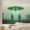 A space alien background banner, suitable for party events, suitable for various theme celebrations, applicable to gardens