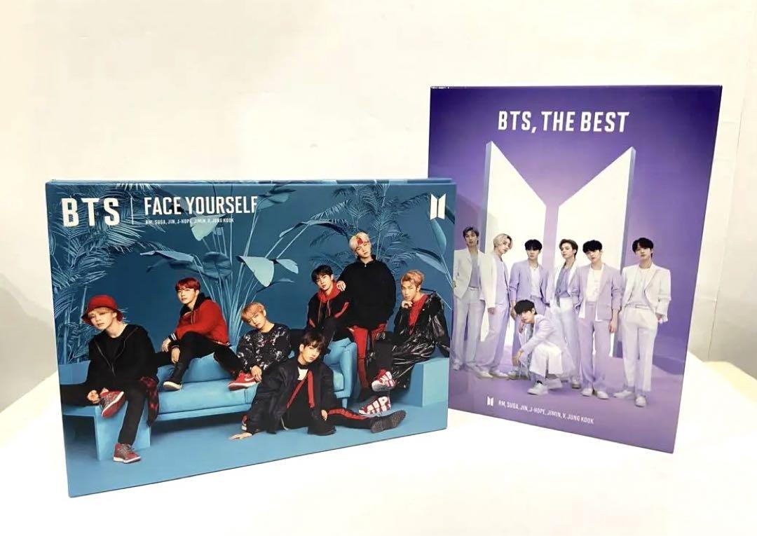 

[USED] First limited edition BTS FACE YOURSELF + BTS, THE BEST