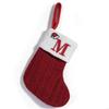 Thick Knitted Holiday Alphabets Bags Multiuse Christmas Decorations And Present Holders