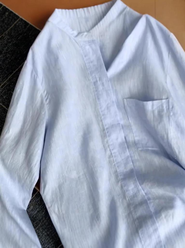 Women's Pink Tencel Linen Summer Shirt Jacket - Lightweight, Stylish, and Sun Protection Top