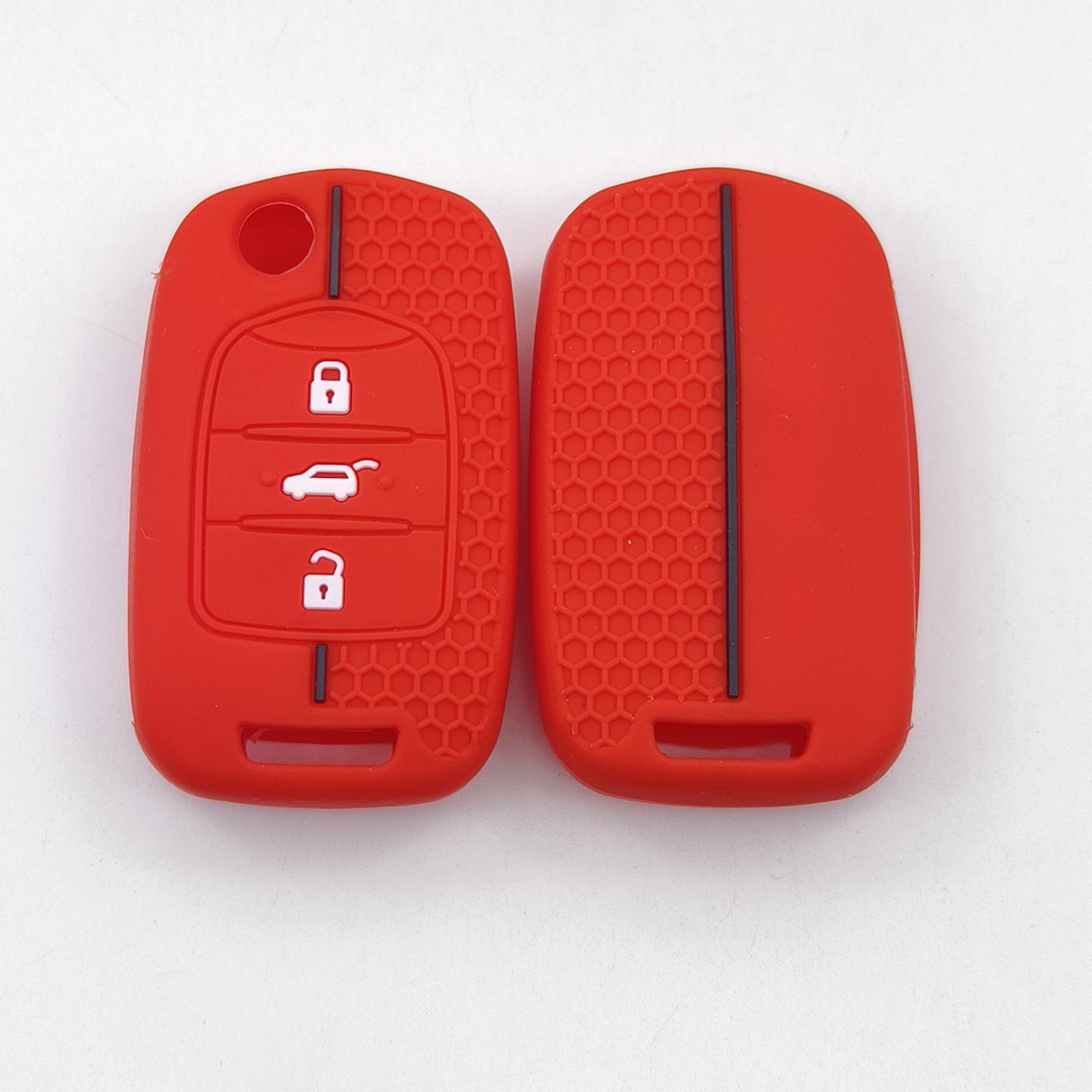 Silicone Case for Chevrolet Wuling Baojun Hongguang 3-Button Remote Key