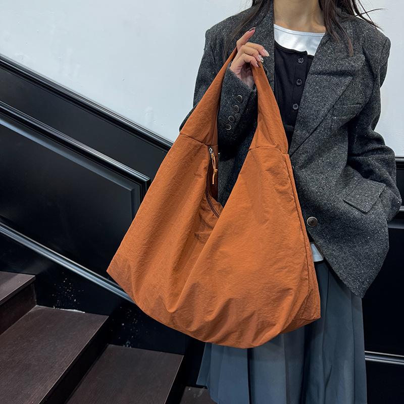 Slack cloth bag bag women's new autumn large-capacity leisure shoulder bag commuter tote bag