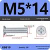 GB819 Zinc-Plated Carbon Steel Phillips Countersunk Screws: M2-M10