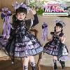 Kuromi Princess Dress for Girls – Autumn Birthday Party & Halloween Lolita Costume