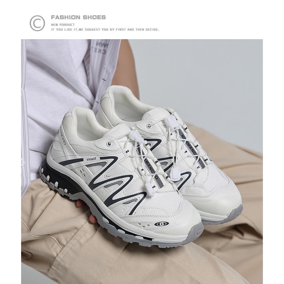 Summer new shoes hiking outdoor mountaineering platform casual sneakers white couple niche shoes