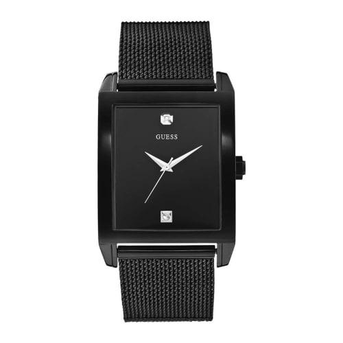 

Чоловічий годинник GUESS з нержавіючої сталі з діамантами, Колір циферблата (Модель: )