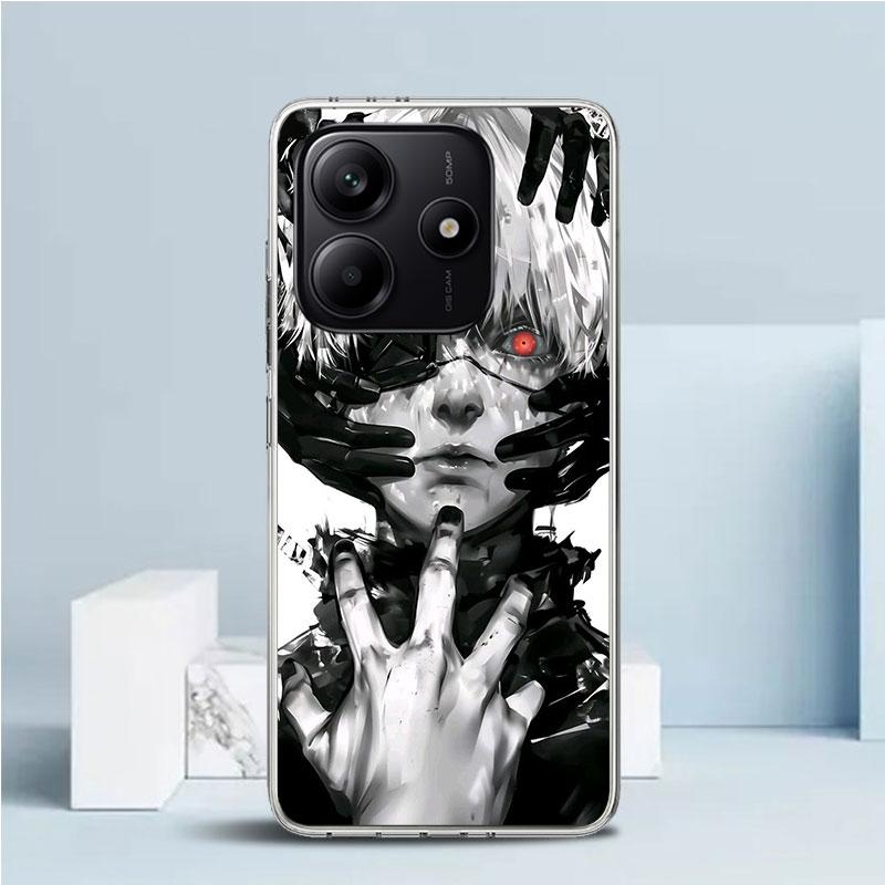 G-Ghoul Tokyo Kaneki Ken Handyhülle Für Xiaomi Redmi Note 15 14 14S 13 12S 12 Pro Plus 11S 11 11T 11E 10S 10 + Weiche TPU Rückseite