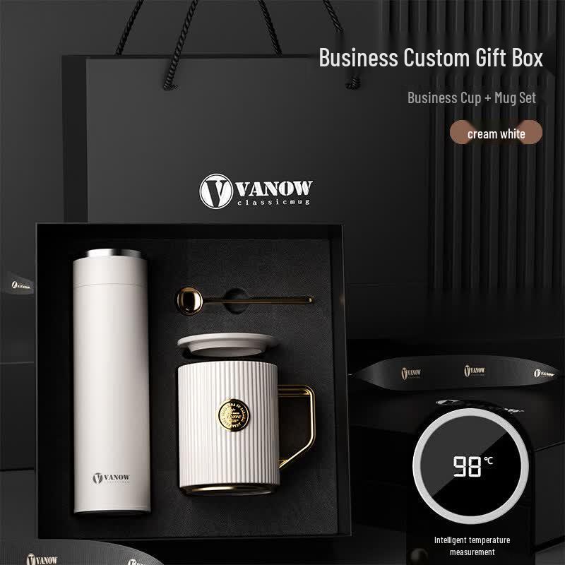 Vanow Smart Temperature Insulated Mug Gift Set
