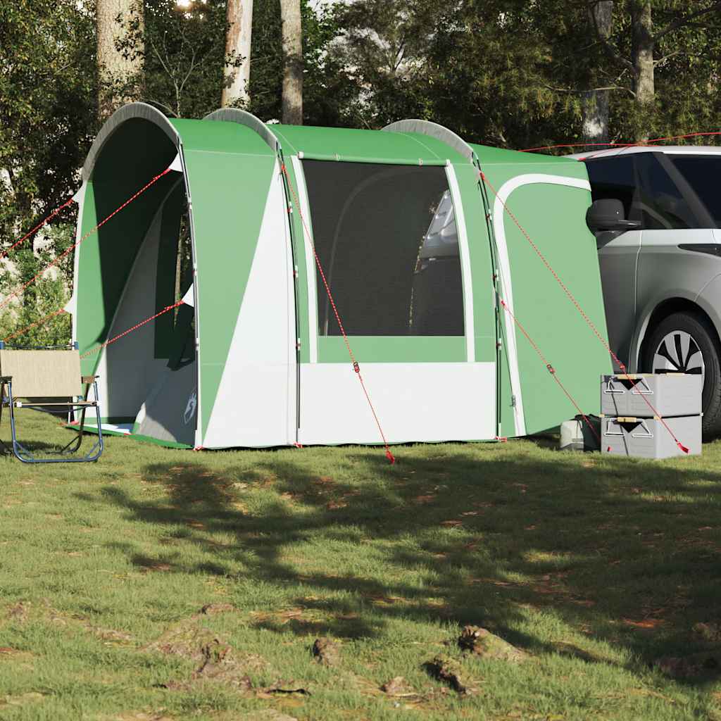Car Tent for 4 Persons Green Waterproof