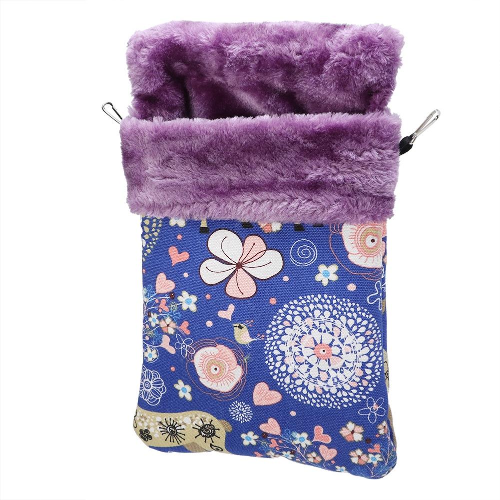 Thicken Flannelette Canvas Small Pets Sleeping Bag Warm Nest House Bed for Squirrel Hamster Sugar Glider Mink Flying