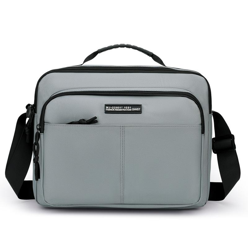 Men's Handbag Shoulder Bag Lightweight Waterproof Wear-Resistant Nylon Bag