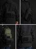 Bandolera Táctica EDC Cruzada para Hombro Cruzada Motocicleta Cintura Cadera Viaje Sistema MOLLE Militar Oculto Rápido Multifuncional Escondite L3C