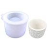 Succulents Plant Vase Resin Silicone Mold Suitable for Diy Garden Concrete Flower Pot Candle Holder Crafts Home Decor