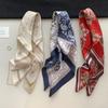 100% Mulberry Silk Square Scarf 70cm Fashion Neck Head Women