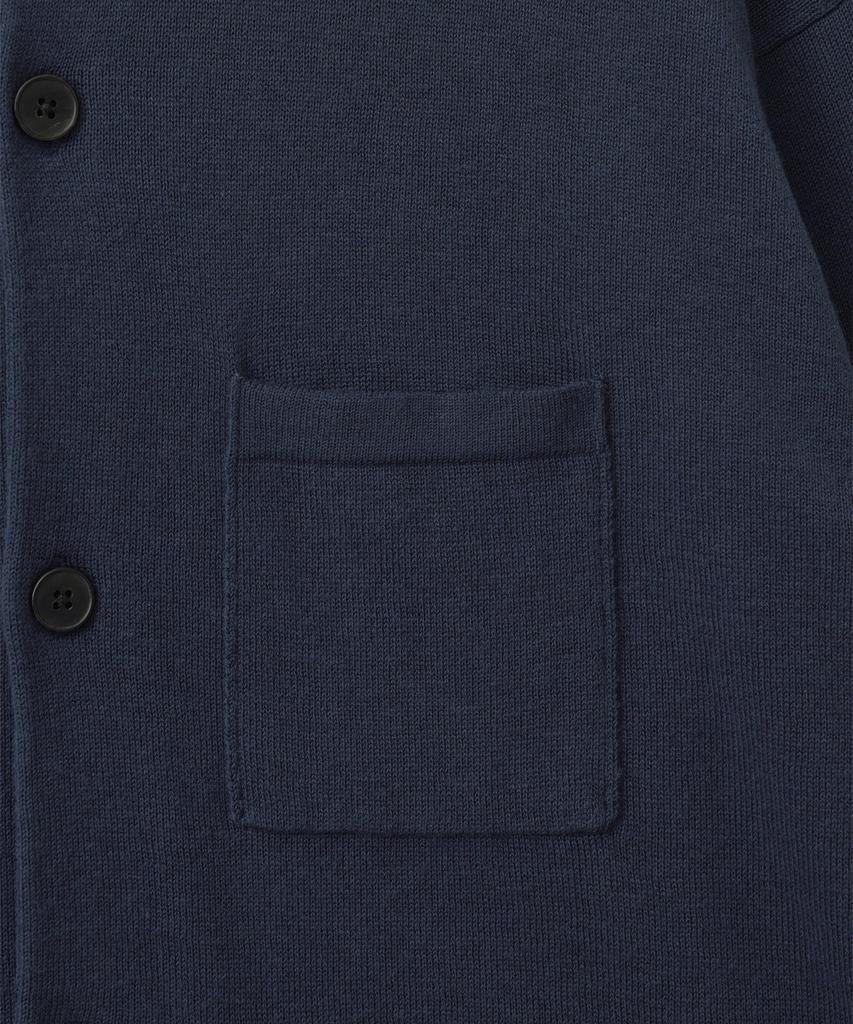 Another Office Knitted Coverall Jacket (French Navy)