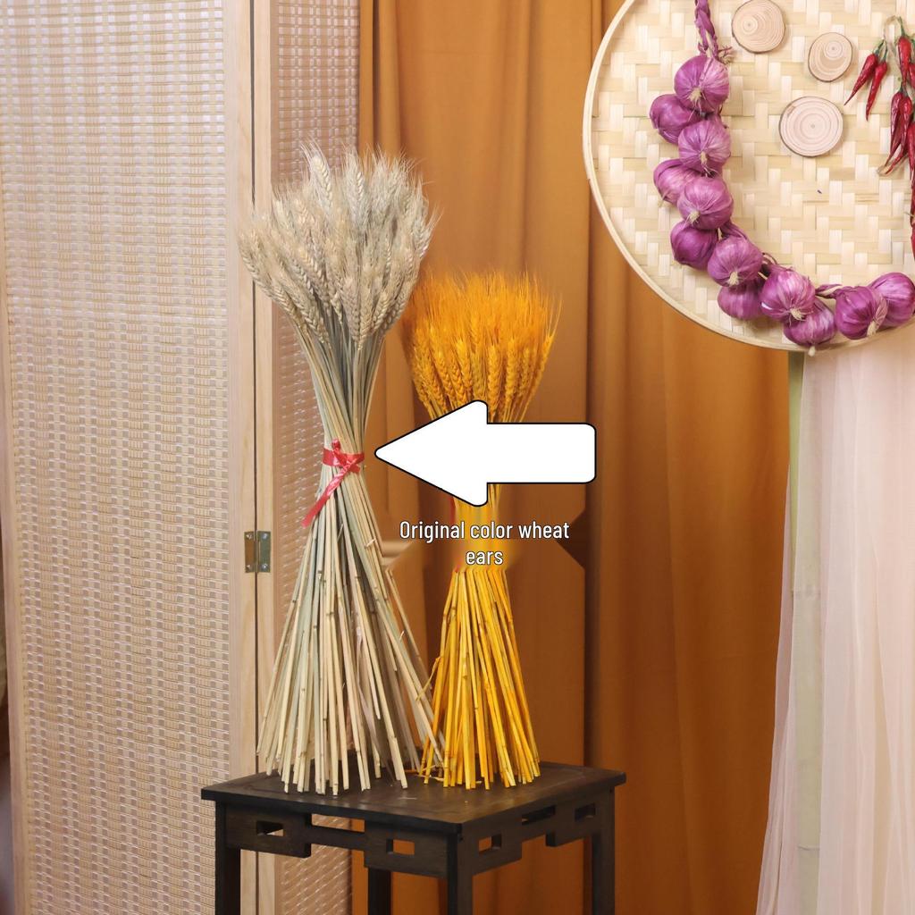 Autumn Harvest Orange Yarn Curtain for Kindergarten Nature Corner Decoration