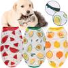 Pet Dog Vest Cat Vest Dog Clothes Cat Clothes Summer Thin Breathable Cooling Cut