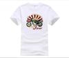 T-shirt de Moto Coton Épais Unisexe Impression Cb750 Four Mode Tee d'Été