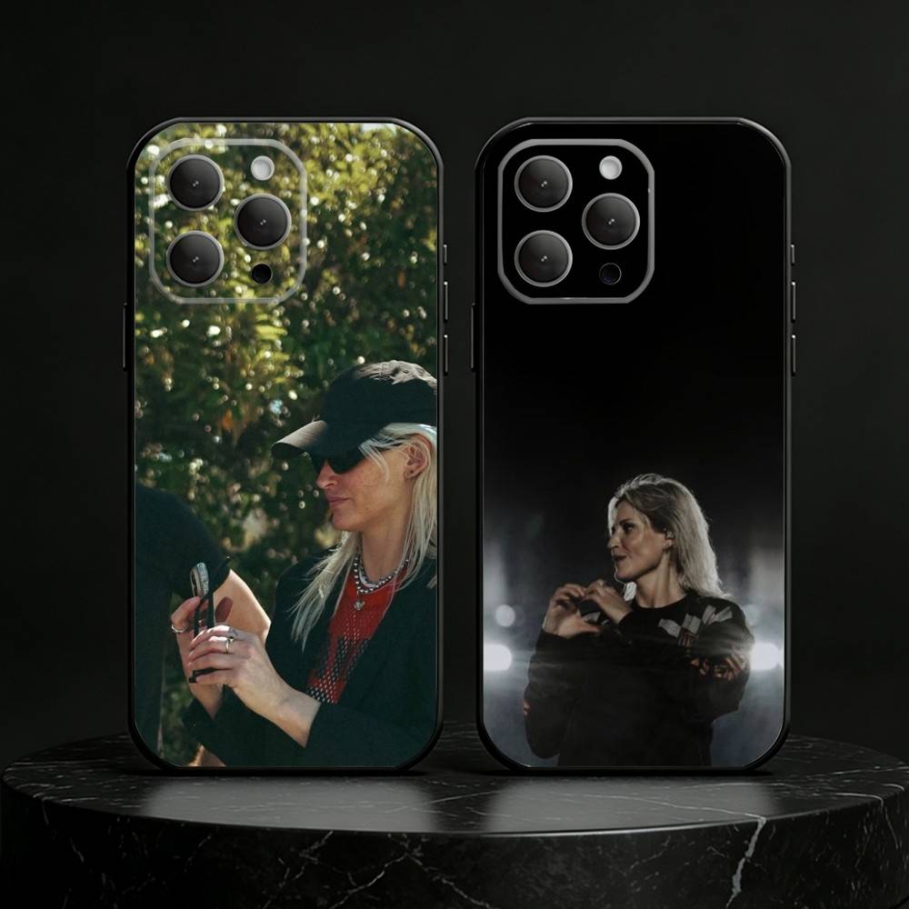 S-Singer E-Emily Armstrong Handyhülle Silikon schwarz Weich Für IPhone 17,16,15,14,13,12,11,SE,Plus Pro Max