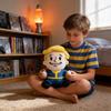 Fallout Vault Radiated Boy Plush Toy Game Collectible For Fans