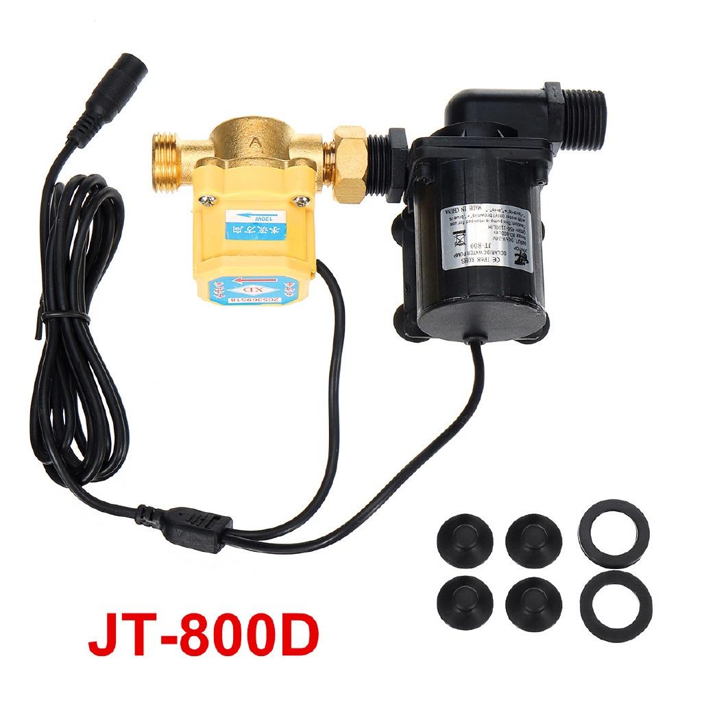DC 6v -24V 80-800cm Water Pump Solar Water Heater Booster Machine Ceramic Pump Shaft Motor Rushless Water Pump Flow Switch