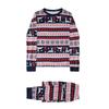 Long Sleeved Long Pants Pajama Set Christmas New Style Christmas Printed Parent-Child Home Outfit Set