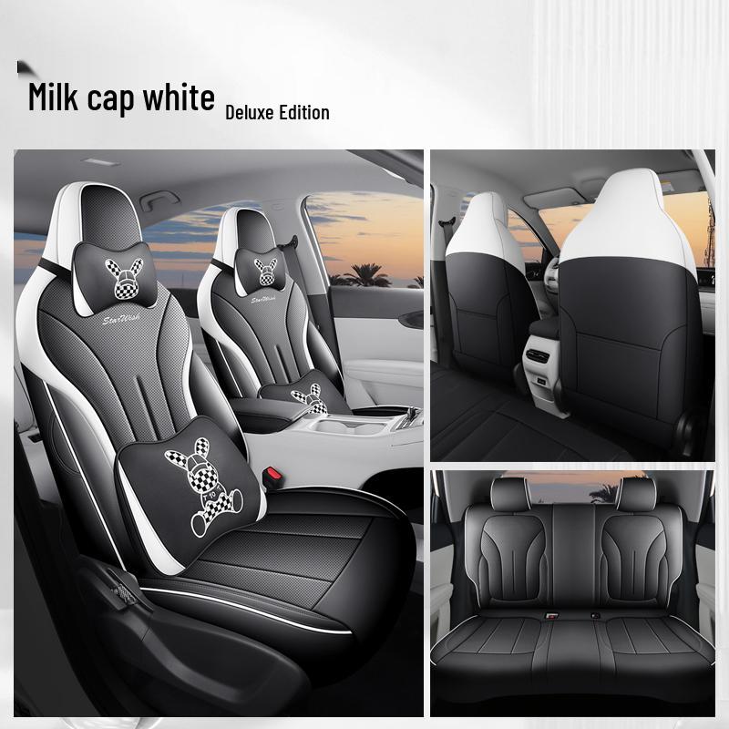 Geely Vision All-Season Universal Seat Covers: Full Coverage Car Interior Cushion Set