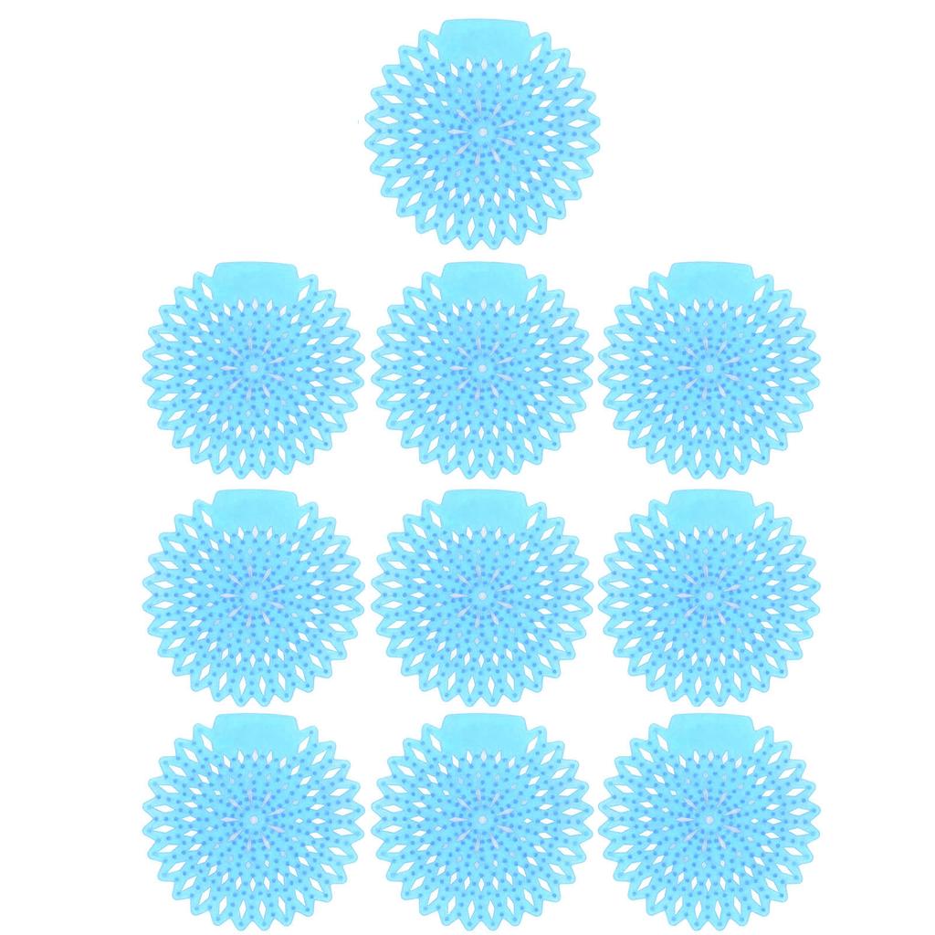 10Pcs Urinal Screens Deodorizer Proof Lasting Odor Removal Urinal Mat for Toilet Bathroom