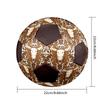Western Cow Skull Indoor Soccer Ball Colorful All Ages Size 5 Machine Stitched PVC Competition Ready Durable High-Bounce
