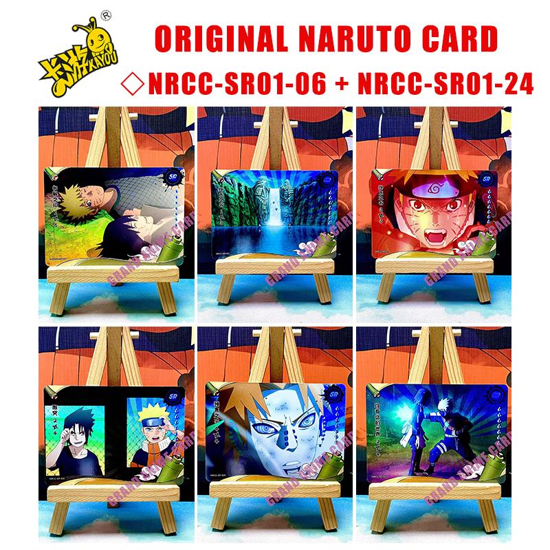 KAYOU Genuine Naruto MR UR SP SSR SR R PTR Cards Ninja Age N Edition Anime Itachi Sasuke Kakashi Complete Set Collection Card