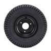 13X6.50 6 Tire with Rim 6PR Rubber Enhanced Traction All Terrain Tire for ATV UTV Go Kart Golf Cart Or Garden Lawn