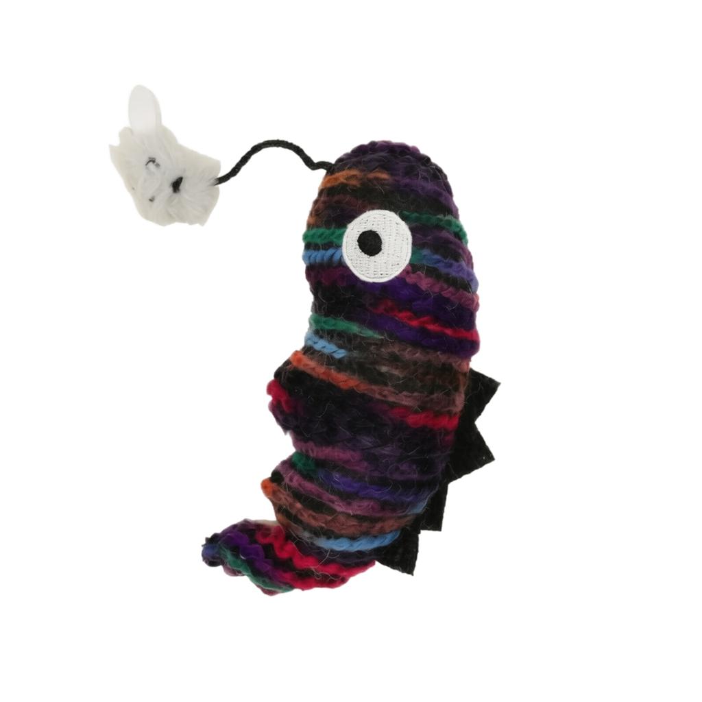 Toy - Knitted Yarn Ball, Cute for Teething and Interactive Play
