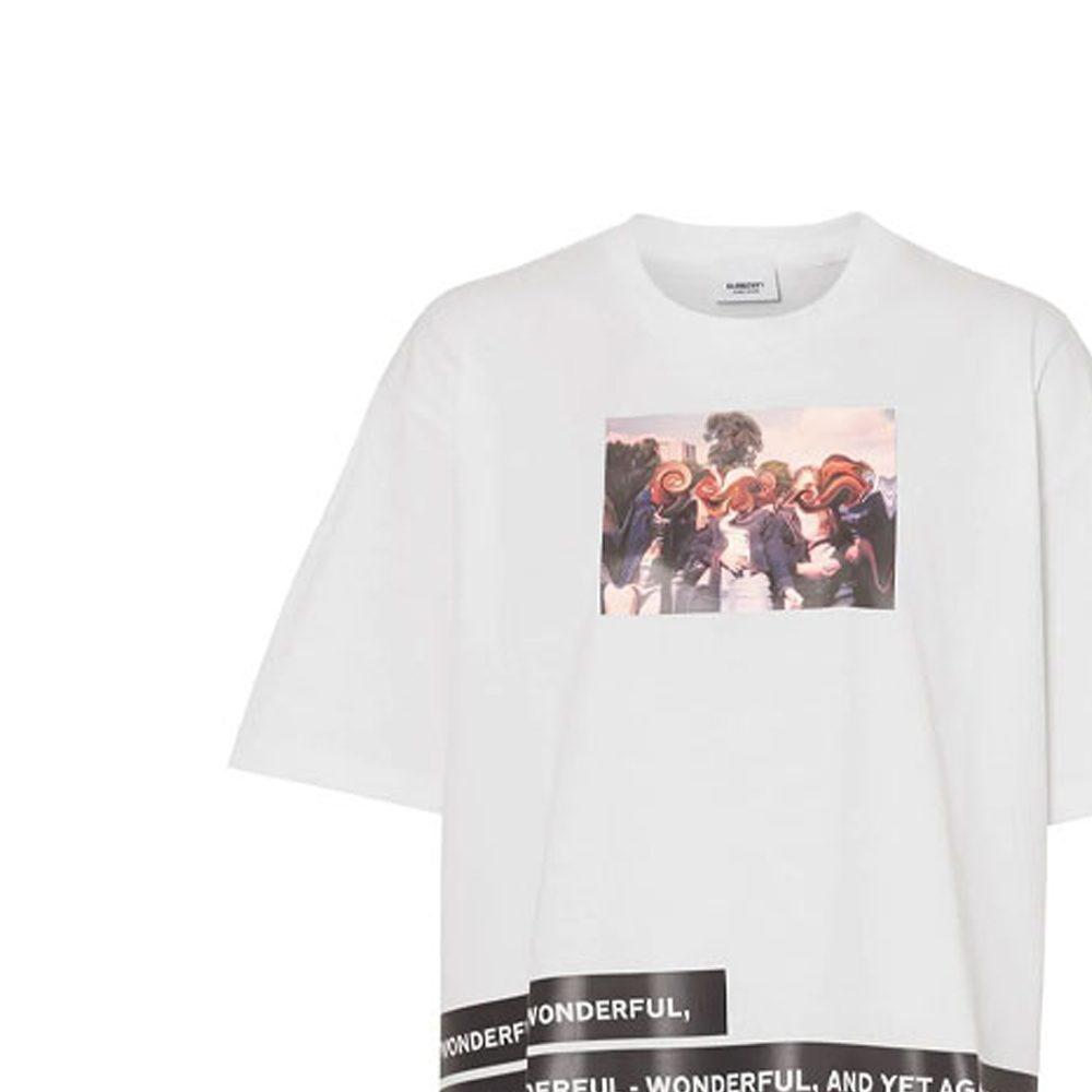 Burberry T Shirts Unisex Crew Neck Moderate 45605261