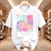 Trendy Boho Floral TShirt Unisex Unisex Flower Graphic Tshirt Cute Spring Garden Botanical Top Summer Unisexs Round Neck Printed