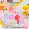 Large Transparent Ice Cube Jelly Stress Relief Toy