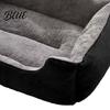 Resilient Cat Bed for Neck Support Rectangular Plush Bed, Cozy Pet Lounge Anti-slip Bottom, Cuddler Small Pets Washable Couch Indoor Cats Dogs Puppies
