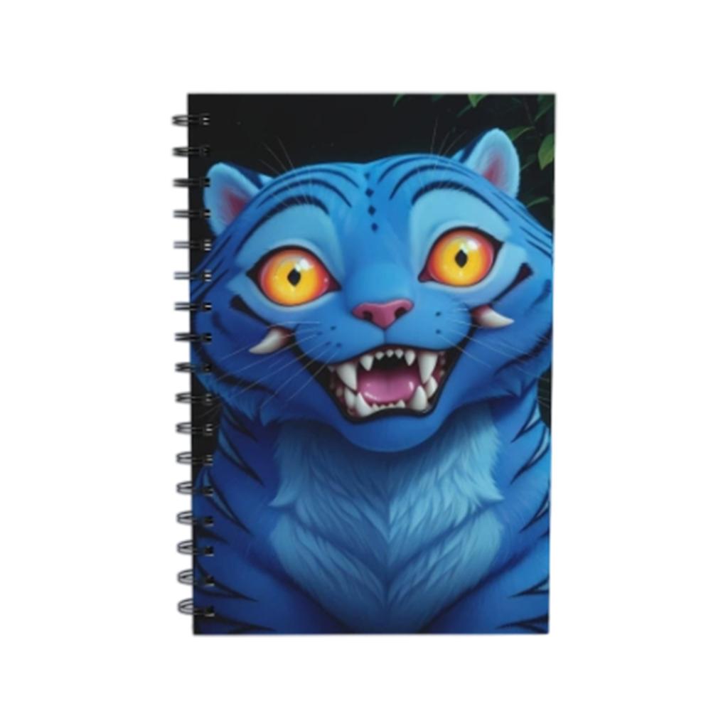 Notebook: Funny Card Ventilation + Spiral Binding Practical Model