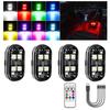 Catland LED Strobe Light for Cars with Remote Warning 8 Color Flashing Emergency Signal Charging 10 3 Brightness Levels Control, Light, Switching,