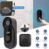 Smart Video Doorbell-Wireless WiFi Security Camera with Night Vision,two-way Audio,real-time Notification,cloud Storage,smart Home Security Doorbell