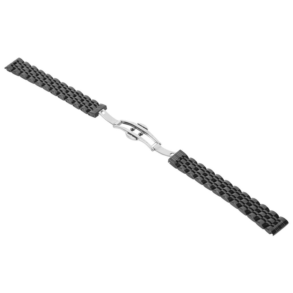 Adjustable Watch Bracelet Stainless Steel Watch Strap Replacement Watch Band Accessory12mm 0.47in