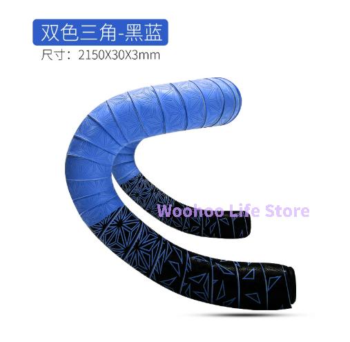 Ergonomic Dual Color Road Bike Handlebar Grip Silicone Non-Slip Sweat-Absorb Comfort Anti-Vibration Bicycle Handle Design