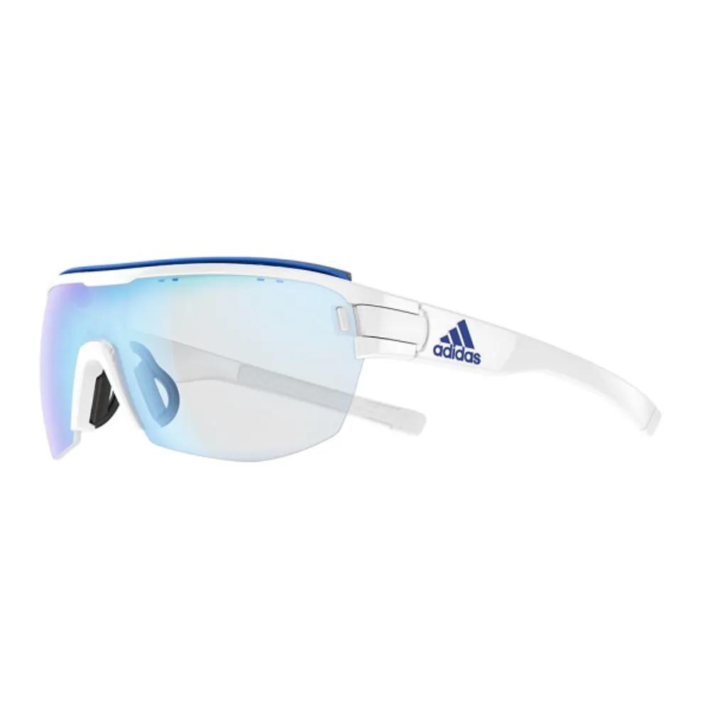 adidas Sunglasses AD11-1500 Blue Photochromic Zonic Aero Mid-Cut Pro Sports Sunglasses Goggles L