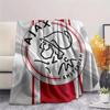 1PC AFC Ajax Patterned Flannel Blanket Suitable For All Seasons for Home Decor Warmth and Comfort Gifts Holiday Present