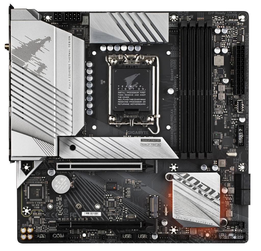 GIGABYTE B660M AORUS PRO AX Motherboard Intel B660 MB5743 Rev.1.x Micro-ATX [With Chipset]