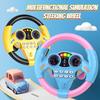 Joint Driver Car Steering Wheel Toy Gift Children Simulated Driving Car Rear Seat Perception Education Delivery Fixer