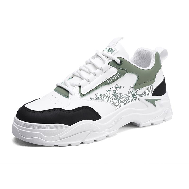 

Men s high-quality thick-sole casual shoes Four Seasons new Soft-sole Comfortable Outdoor Walking Shoes Youth Fashion Flat Shoes 43