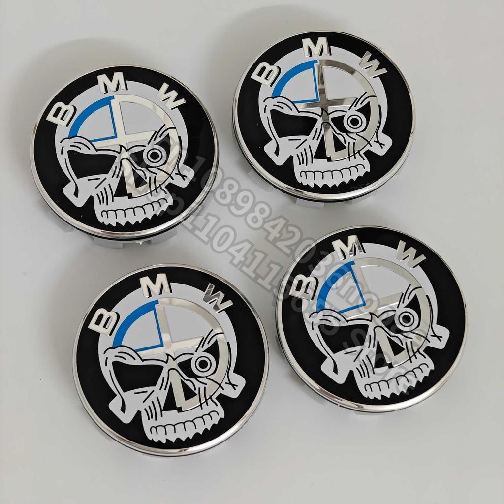 TZSW5 4pcs Car Wheel Center Caps 56mm/68mm Diameter for BMW