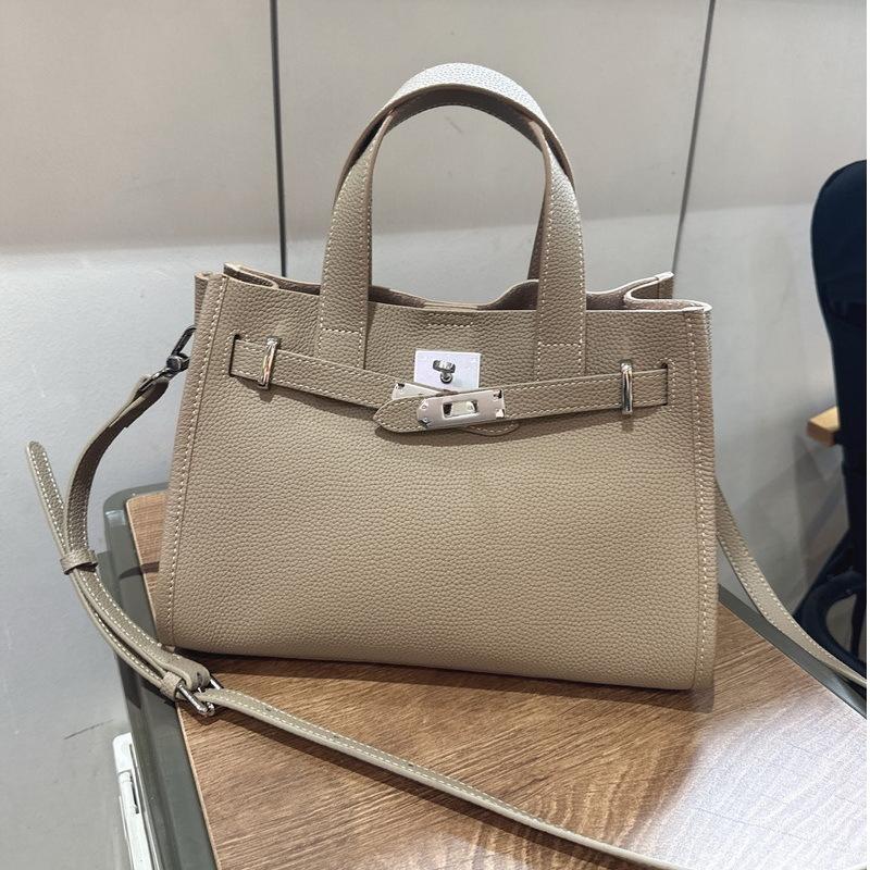 Bolsa Tote Casual Modificada de Couro Bovino de Primeira Camada (S12-52764)