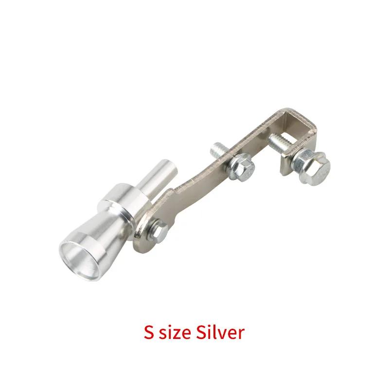 5 color universal turbo exhaust whistle modified exhaust sound simulator motorcycle exhaust pipe sound generator parts(S M L XL)